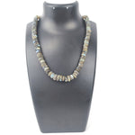 Load image into Gallery viewer, Labradorite Necklace: Enhances Inner Worth - Oval Cut Beads
