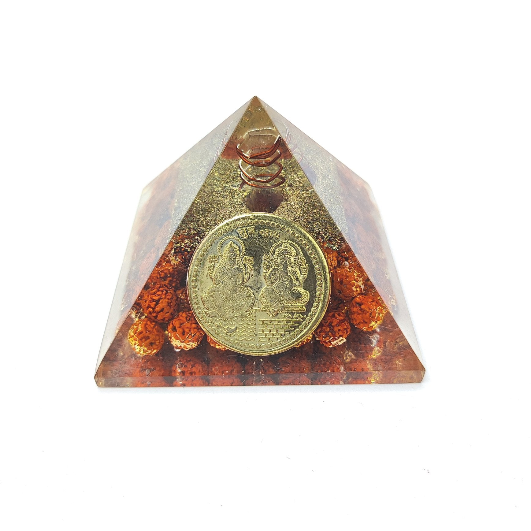 Orgonite Rudraksh Pyramid