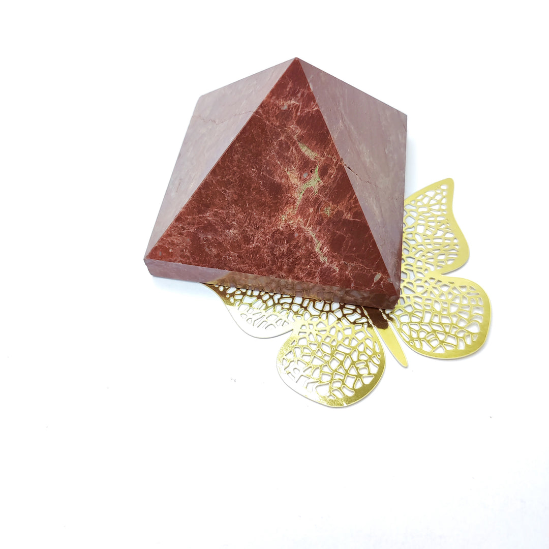 Red Jasper Pyramid