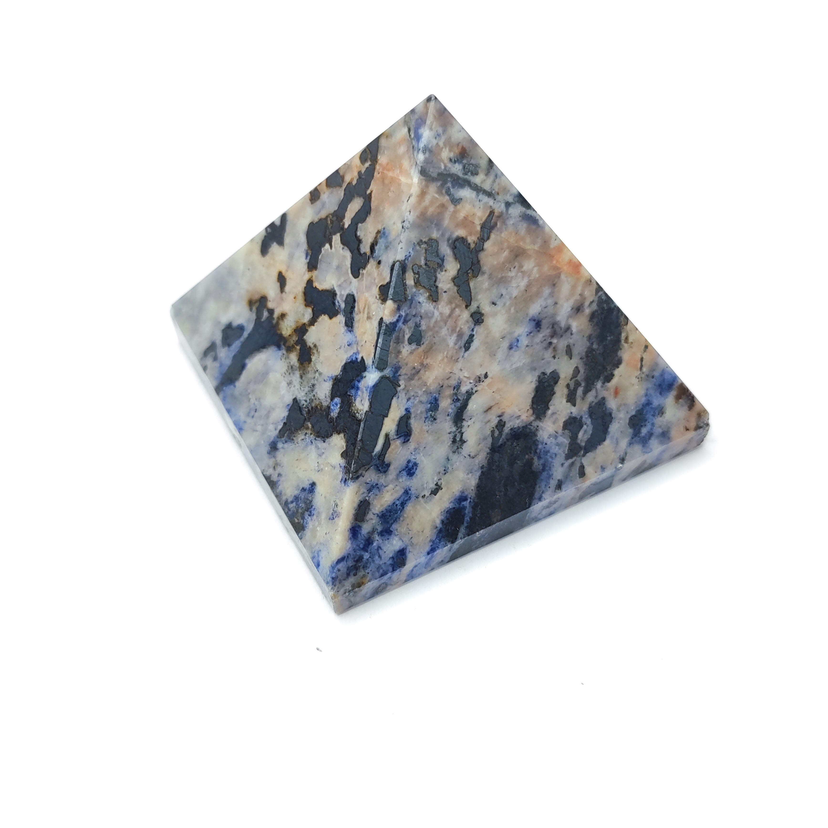 Sodalite Multicoloured Pyramid