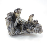 Load image into Gallery viewer, Morian Smokey Quartz Cluster: Dissolves Negative Energy
