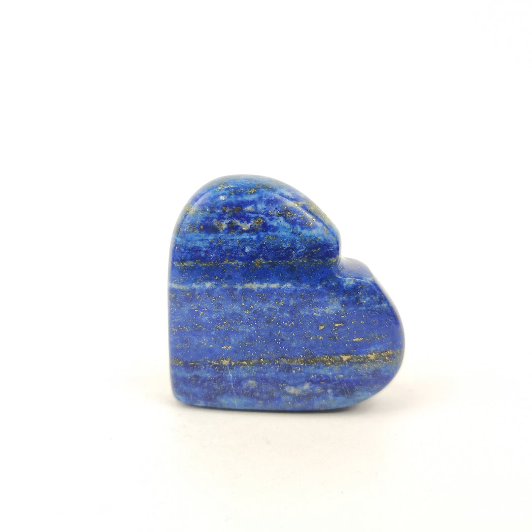 Lapis Lazuli Natural Stone: Heart Shaped | 101-150 gms