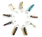 Load image into Gallery viewer, Double Pointed with Chakra Stones Pendant
