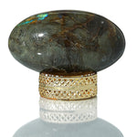 Load image into Gallery viewer, Labradorite Shivalingam
