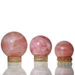 Load image into Gallery viewer, Rose Quartz Sphere Love Rocks Spheres