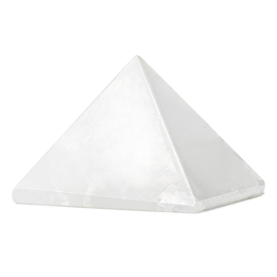 selenite pyramid