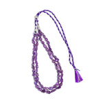 Amethyst Necklace: Peace and Calm - Multishaped 2 Layer