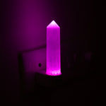 Load image into Gallery viewer, Selenite Lamp Tower
