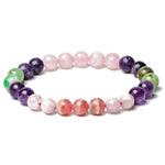 Load image into Gallery viewer, Anxiety Support Bracelet - Round Beads 8mm
