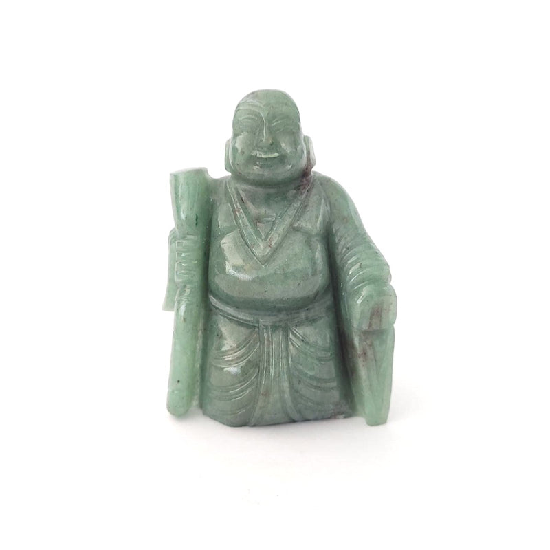 Jade Laughing Buddha Idol